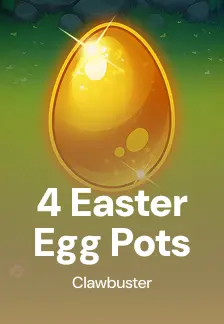 4 Easter Egg Pots