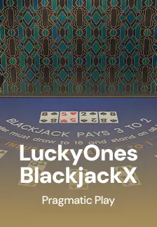 LuckyOnes BlackjackX game tile